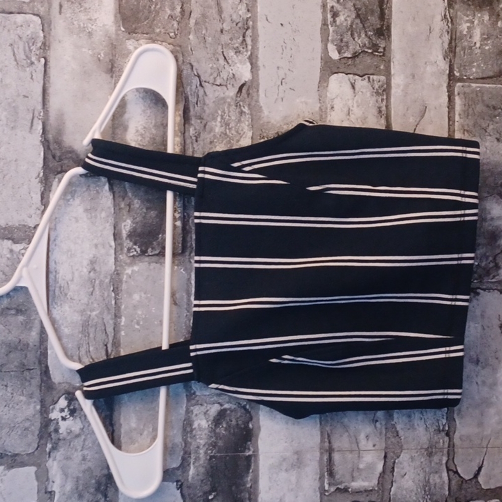 Two piece navy blue set